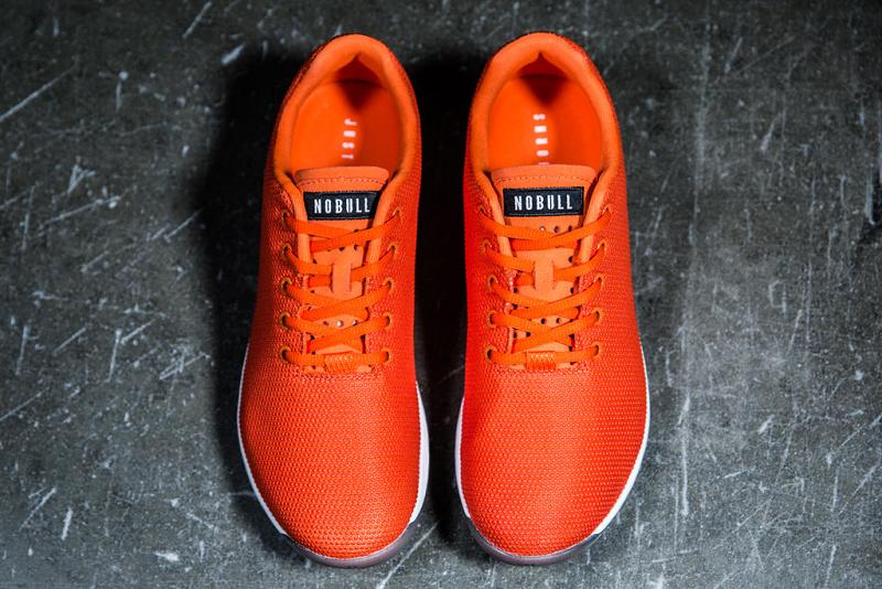 Orange Nobull Bright Orange Men's Trainers | CA W1244N